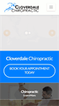 Mobile Screenshot of cloverdalechiro.com